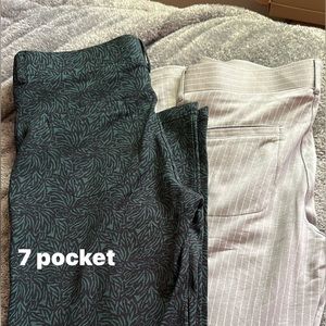 7 pocket Betabrand pants. Size Med Long